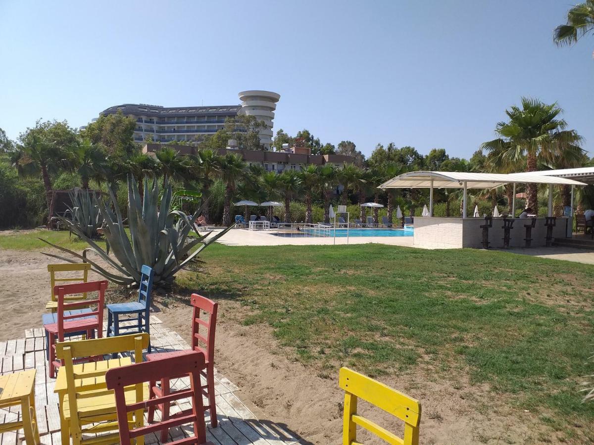 Skys Beach Hotel Manavgat Eksteriør bilde